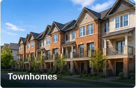 Townhomes for rent in Waterdown and Burlington